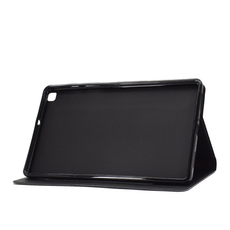 Flip Case Für Samsung Galaxy Tab A7 Lite Weltraumhund