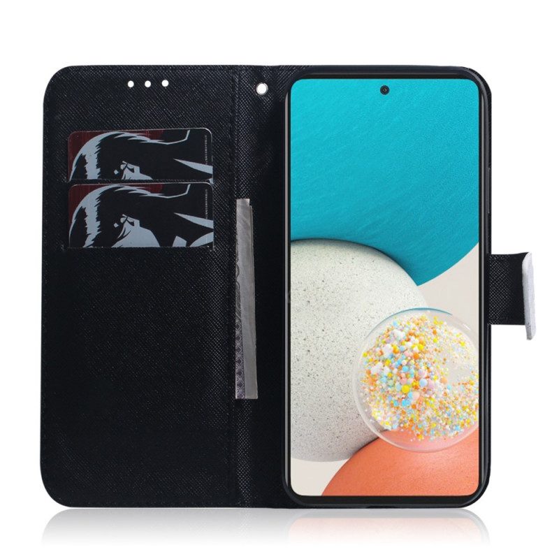 Flip Case Für Samsung Galaxy A53 5G Ernesto Der Wolf