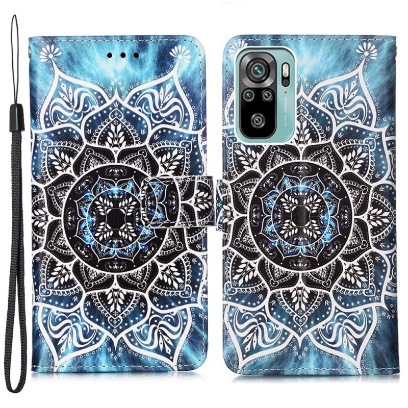 Flip Case Für Samsung Galaxy A53 5G Mandala Im Himmel