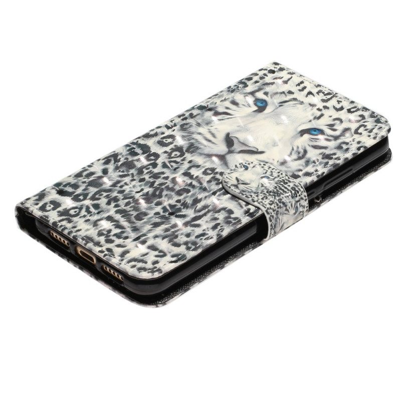 Flip Case Für Samsung Galaxy A53 5G Mit Kordel Tanga-tiger