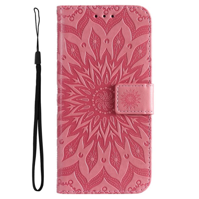 Flip Case Für Samsung Galaxy A53 5G Sonnenblume