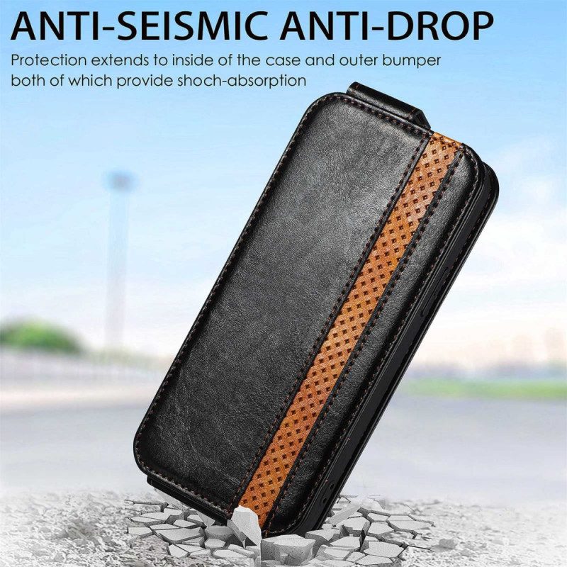 Flip Case Für Samsung Galaxy A53 5G Vertikales Caseneo