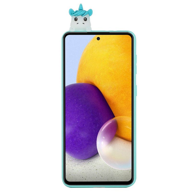 Handyhülle Für Samsung Galaxy A53 5G Einhorn-spaß 3d