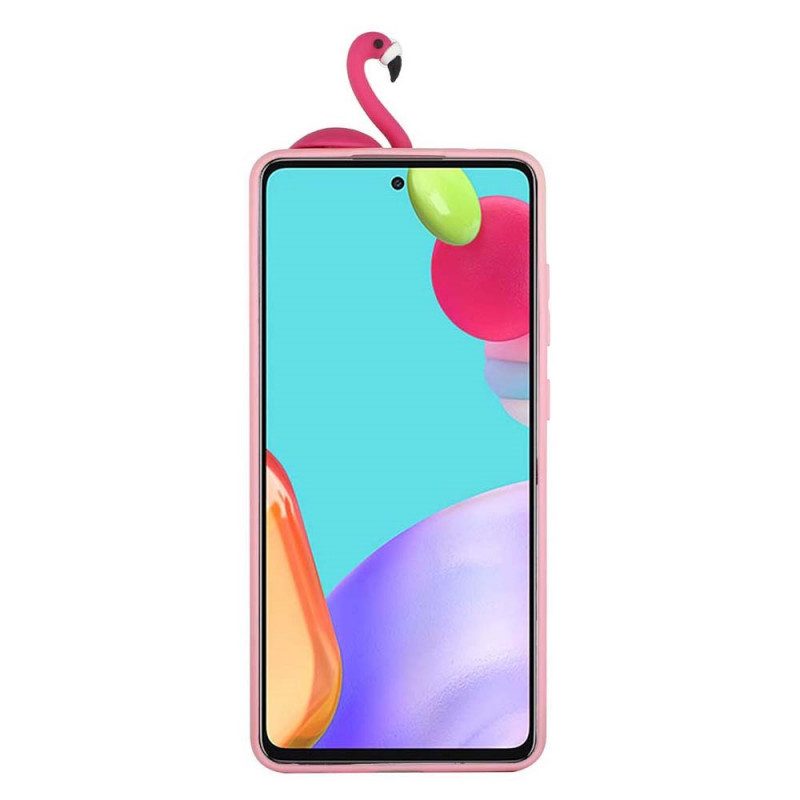 Hülle Für Samsung Galaxy A53 5G 3d-flamingo