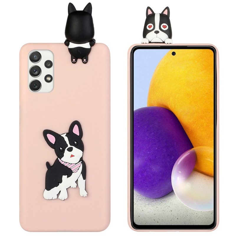 Hülle Für Samsung Galaxy A53 5G 3d-hund