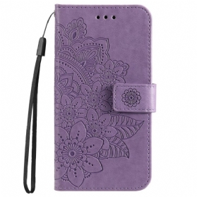 Lederhüllen Für Samsung Galaxy A53 5G Blumen-mandala