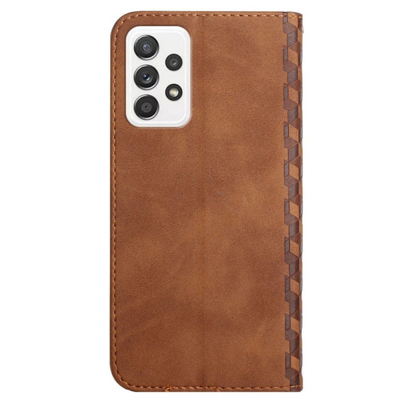 Schutzhülle Für Samsung Galaxy A53 5G Flip Case Stil Leder 3d-muster