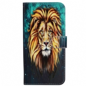 Lederhüllen Für Xiaomi 14t Pro Lion Premium