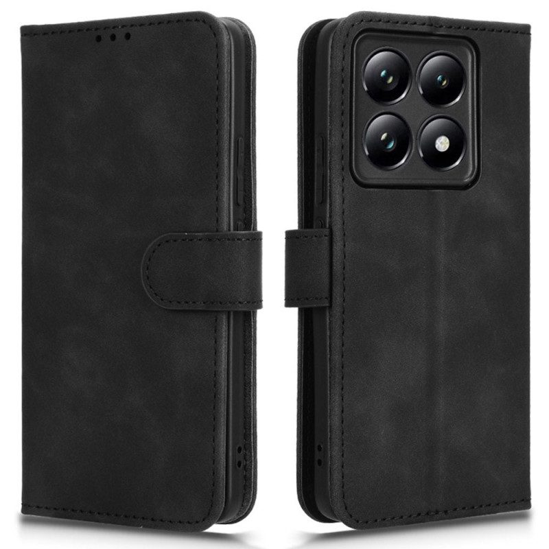 Lederhüllen Für Xiaomi 14t Pro Wildleder-stil