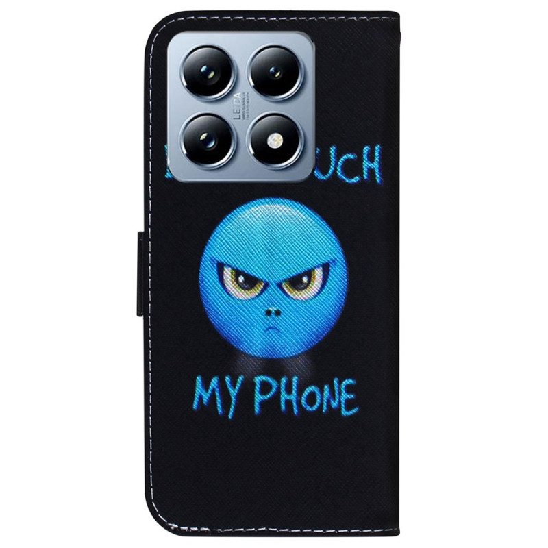 Lederhüllen Xiaomi 14t Pro Telefon-emoji