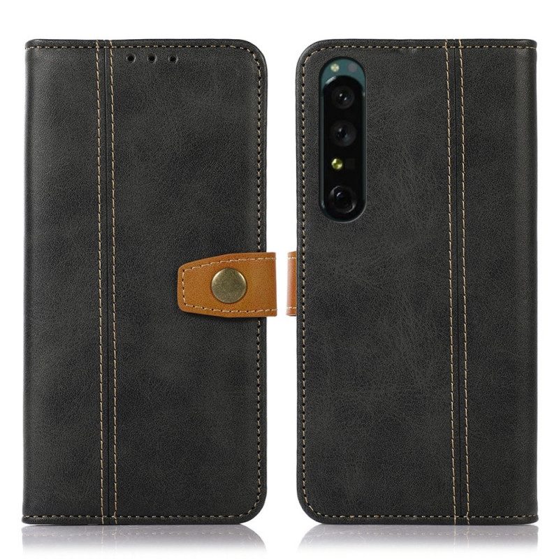 Flip Case Für Sony Xperia 1 IV Gurtband