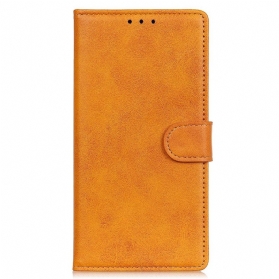 Flip Case Für Sony Xperia 1 IV Matter Ledereffekt