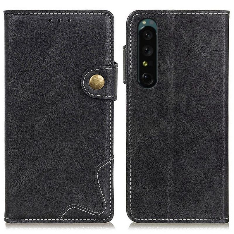 Flip Case Für Sony Xperia 1 IV Nähdesign