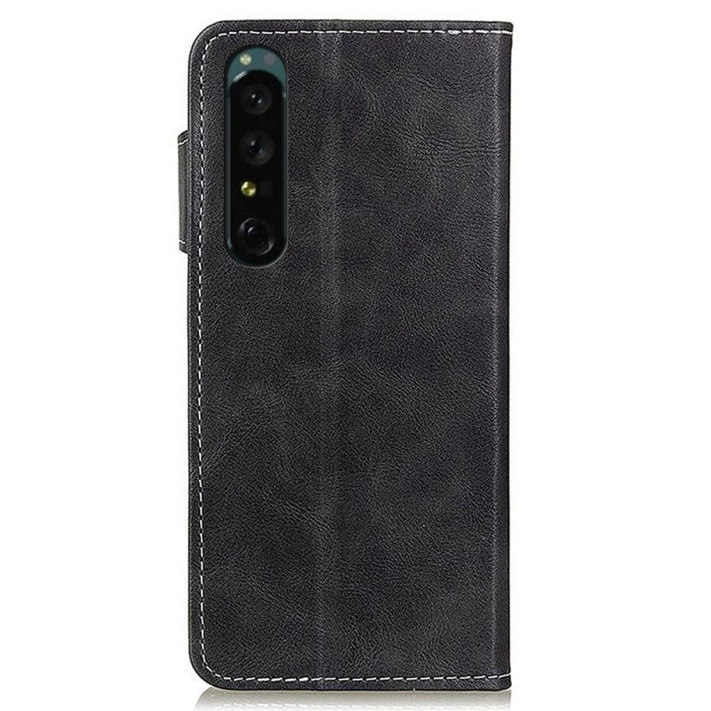 Flip Case Für Sony Xperia 1 IV Nähdesign