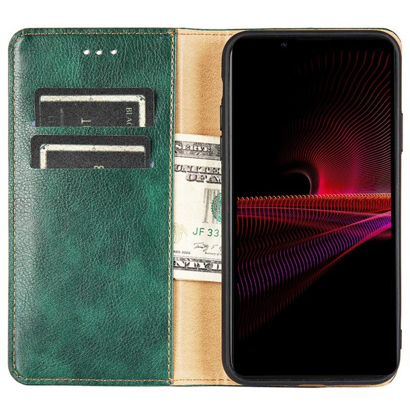 Flip Case Für Sony Xperia 1 IV Vintage-design