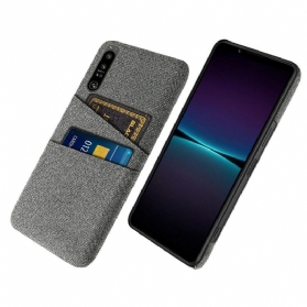 Handyhülle Für Sony Xperia 1 IV Kartenhalter-stoff