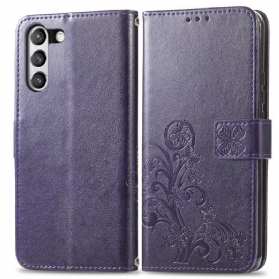 Flip Case Für Samsung Galaxy S21 FE Abstrakte Blumen