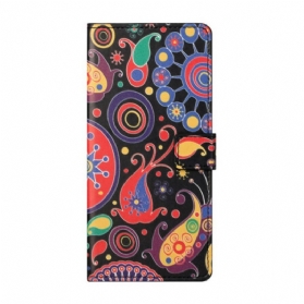 Flip Case Für Samsung Galaxy S21 FE Galaxy-design