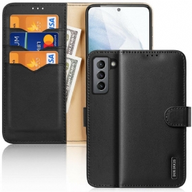 Flip Case Für Samsung Galaxy S21 FE Hivo-serie Dux Ducis