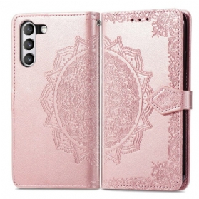 Flip Case Für Samsung Galaxy S21 FE Mandala-mittelalter