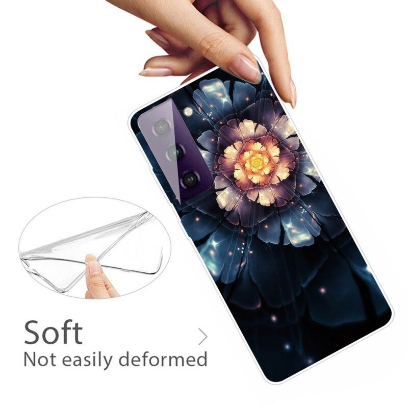 Hülle Für Samsung Galaxy S21 FE Flexible Blumen