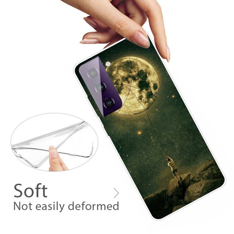 Hülle Für Samsung Galaxy S21 FE Flexibler Mondmann