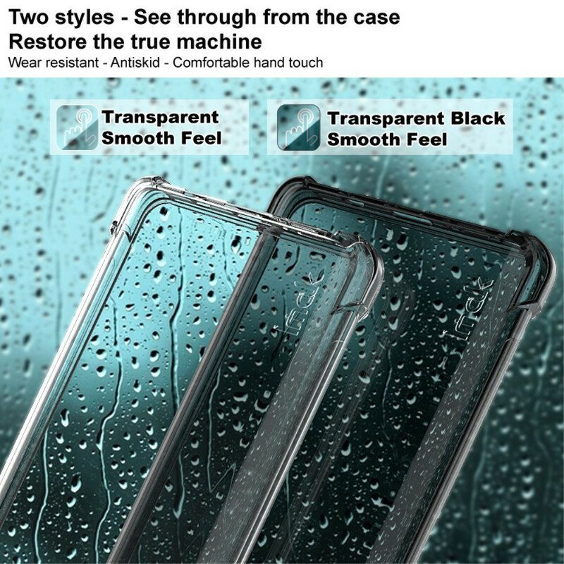 Hülle Für Samsung Galaxy S21 FE Imak Seidig Transparent