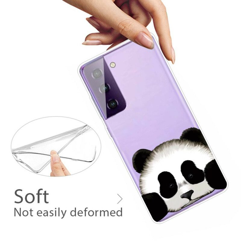 Hülle Für Samsung Galaxy S21 FE Nahtloser Panda