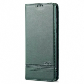 Schutzhülle Für Samsung Galaxy S21 FE Flip Case Azns Leder-styling