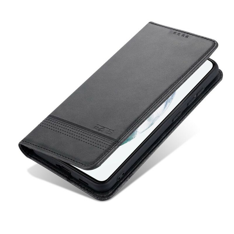 Schutzhülle Für Samsung Galaxy S21 FE Flip Case Azns Leder-styling