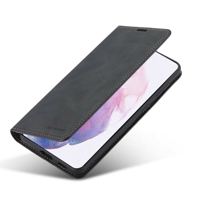 Schutzhülle Für Samsung Galaxy S21 FE Flip Case Forwenw Ledereffekt