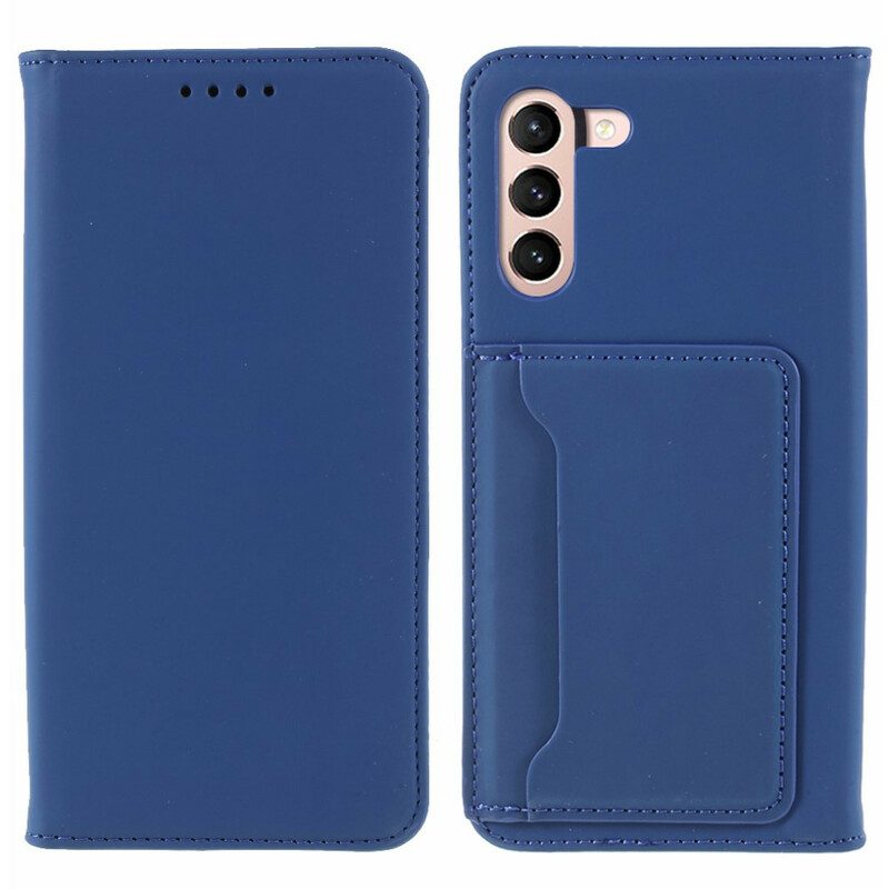 Schutzhülle Für Samsung Galaxy S21 FE Flip Case Kartenhalterständer