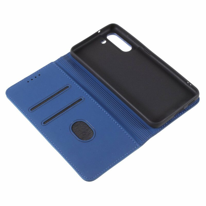 Schutzhülle Für Samsung Galaxy S21 FE Flip Case Kartenhalterständer