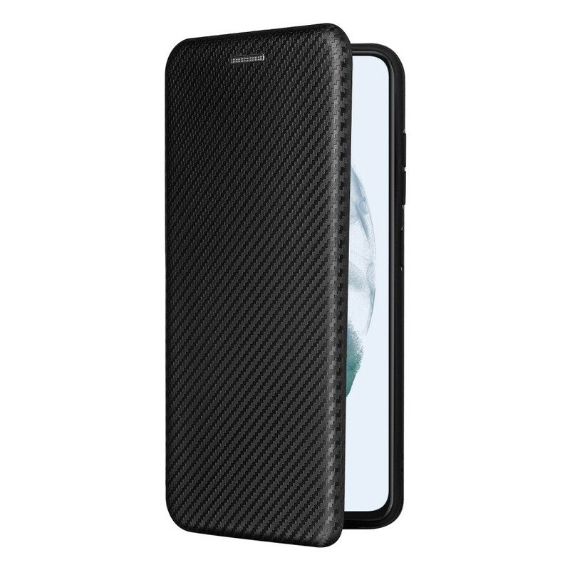 Schutzhülle Für Samsung Galaxy S21 FE Flip Case Kohlefaser