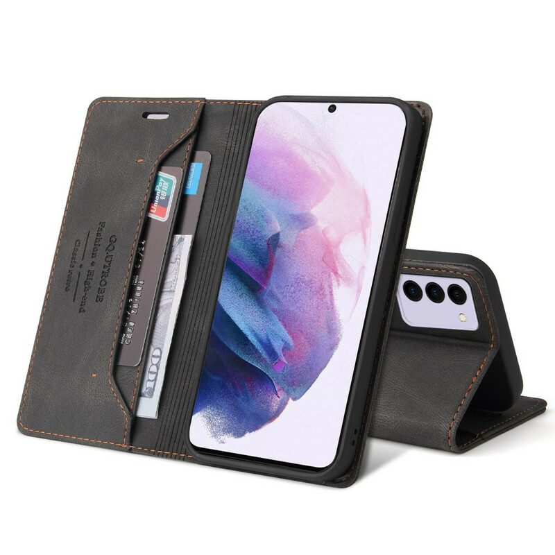 Schutzhülle Für Samsung Galaxy S21 FE Flip Case Kunstleder Gq.utrobe