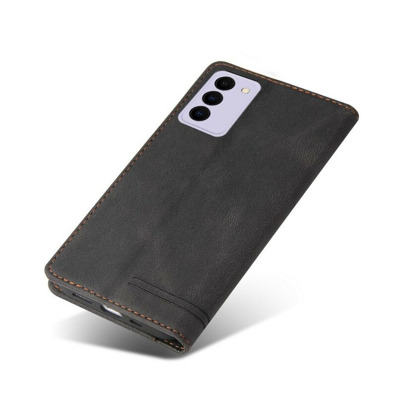 Schutzhülle Für Samsung Galaxy S21 FE Flip Case Kunstleder Gq.utrobe