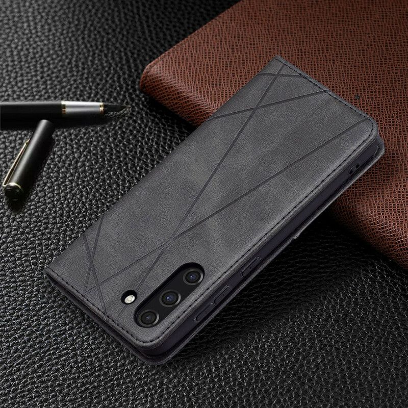 Schutzhülle Für Samsung Galaxy S21 FE Flip Case Künstlerstil