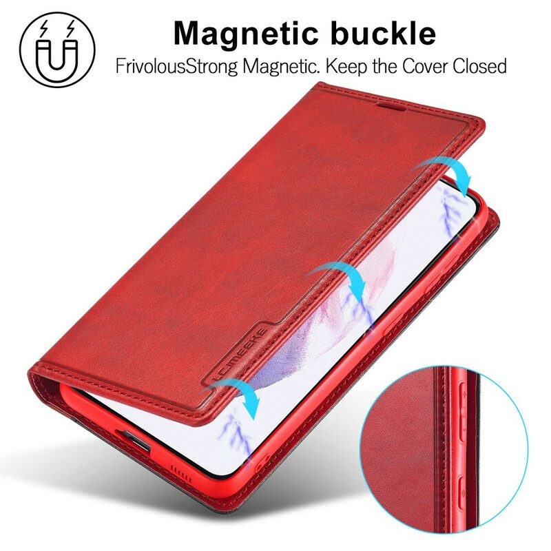 Schutzhülle Für Samsung Galaxy S21 FE Flip Case Lc-001 Serie Lc.imeeke