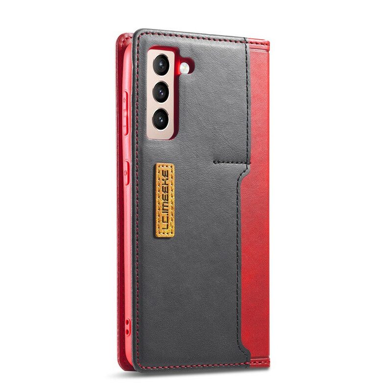 Schutzhülle Für Samsung Galaxy S21 FE Flip Case Lc-001 Serie Lc.imeeke