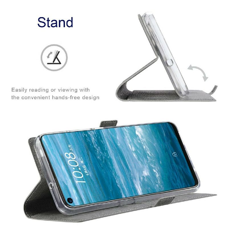 Schutzhülle Für Samsung Galaxy S21 FE Flip Case Strukturiert