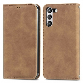 Schutzhülle Für Samsung Galaxy S21 FE Flip Case Vintage-kunstleder