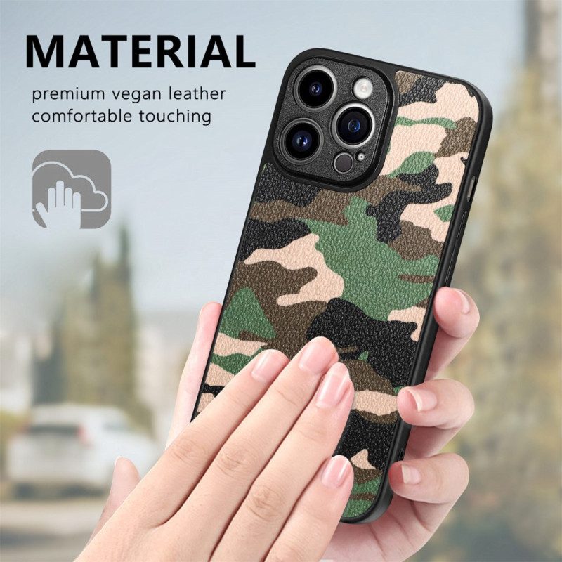 Hülle Für iPhone 15 Pro Max Militärtarnung