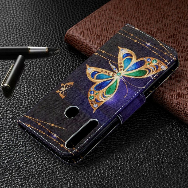 Flip Case Für Huawei Y7p Schmetterlingskönige