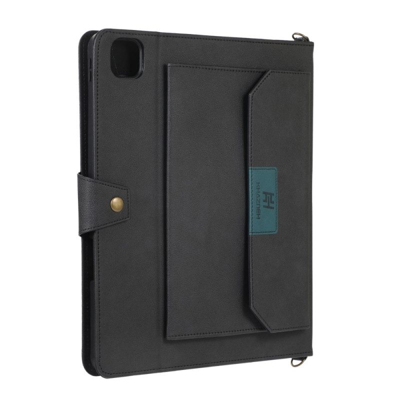 Flip Case Für iPad Pro 11" (2022) Rfid-schultergurt