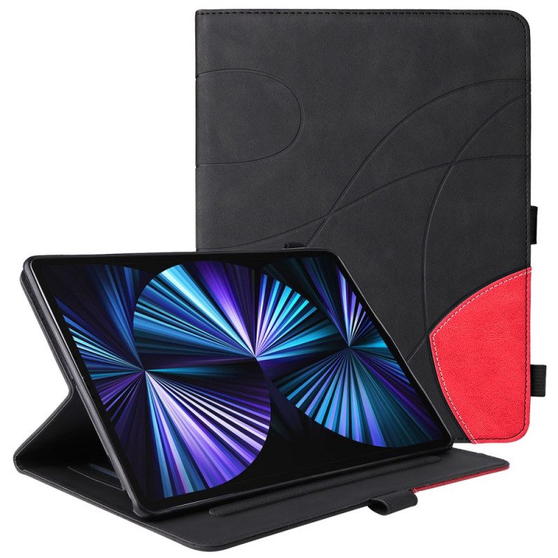 Flip Case Für iPad Pro 11" (2022) Zweifarbiges Design