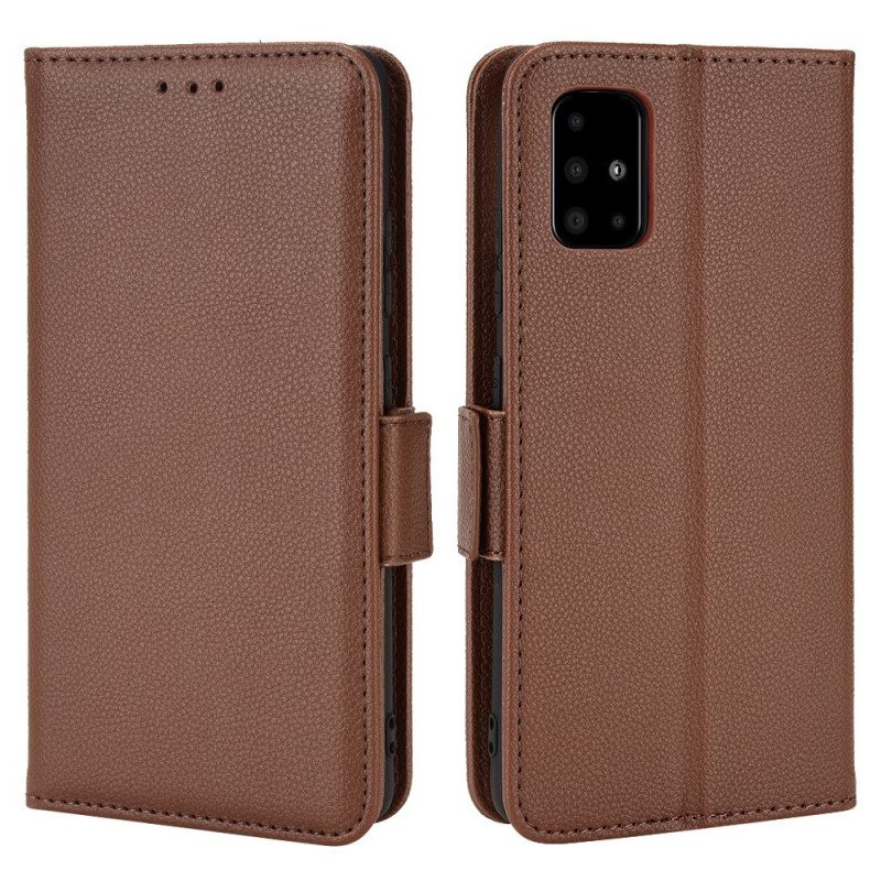 Flip Case Für Samsung Galaxy A51 5G Flip Case Klappe Doppelt. Neue Farben