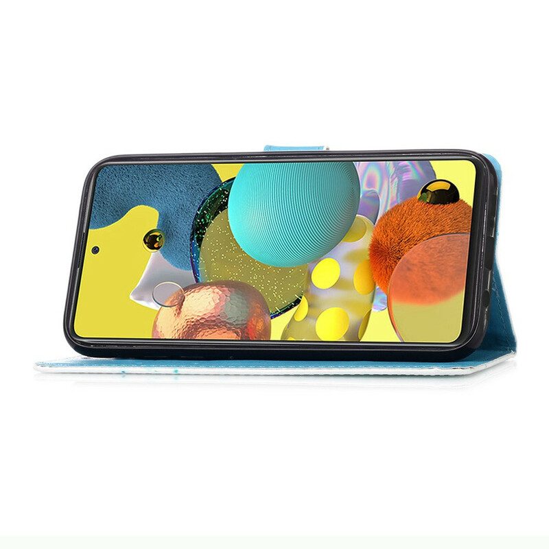 Flip Case Für Samsung Galaxy A51 5G Liebt Die Welle