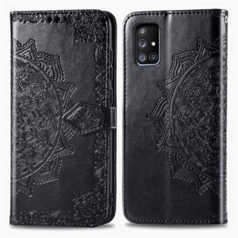 Lederhüllen Für Samsung Galaxy A51 5G Mandala-mittelalter