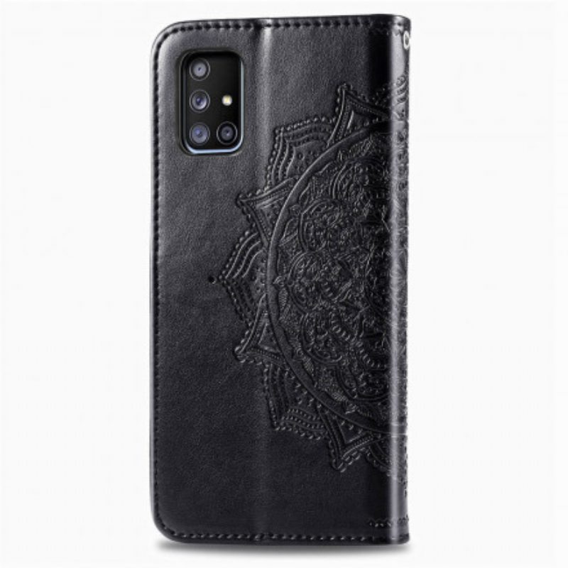 Lederhüllen Für Samsung Galaxy A51 5G Mandala-mittelalter