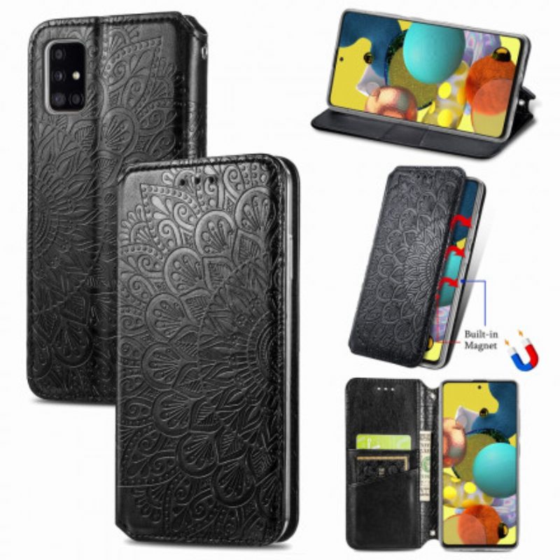 Schutzhülle Für Samsung Galaxy A51 5G Flip Case Mandala